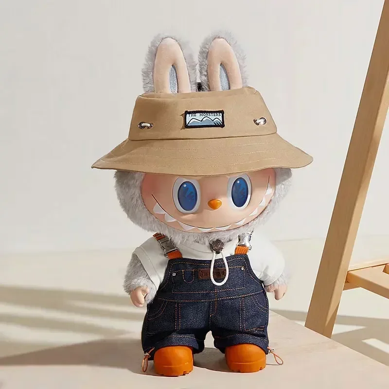 2024 LaBubu Pendant Spring Wild Home Series 17 cm Vinyl Doll Denim Satchel Fashion okolo darčekov Dajte darčeky svojim najlepším priateľom
