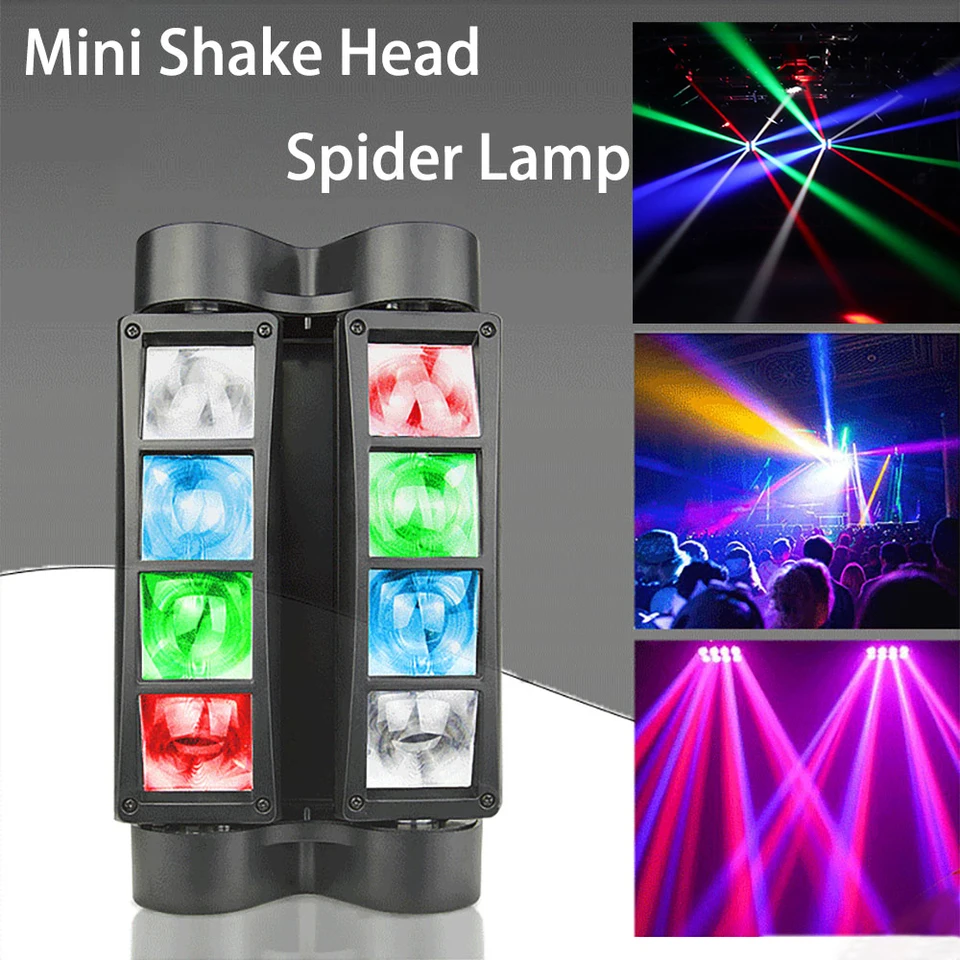 2024 LED pohybujúca sa hlava nočné kluby Lights Professional DJ Light Game RGBW Party Lamp pre disco parity DJ Svadobné scénické lampy Efekt