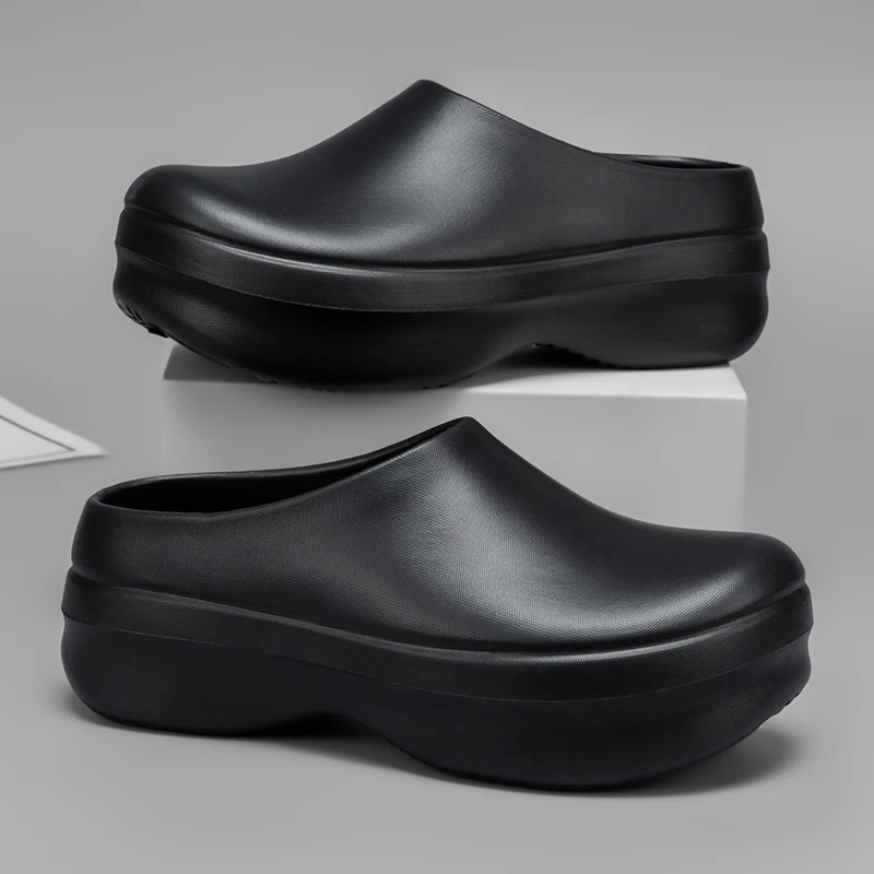 2024 Men Dámske topánky Eva Chef Shoch Non-Slip Witerproof Oil Hufof Shoes Pohodlné pracovníčky kĺzané vonkajšie rybárske topánky