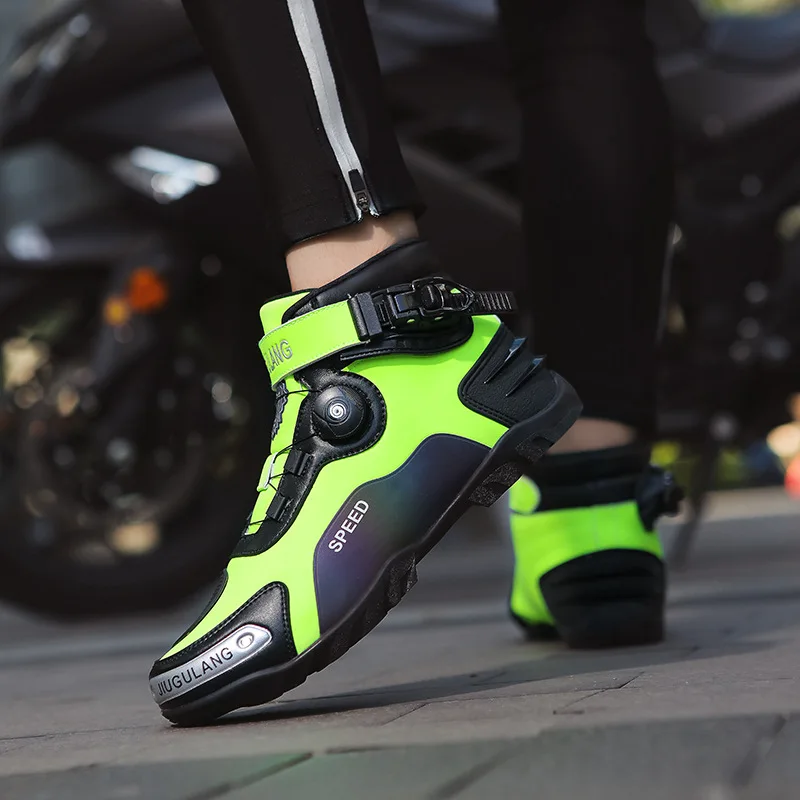 2024 MEN MEN Ženy Motocyklové topánky Knight Outdoor Riding Anti-Slip Autumn Winter Snekeers topánky Bicycle Mountain Racing Road Road Road