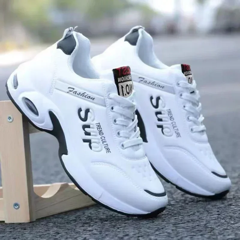 2024 Men Sports Autumn Winter Kórejská edícia Trend Trend vodotesný beh Tenis basketbal odolný šok absorbujúci náraz ležérne topánky