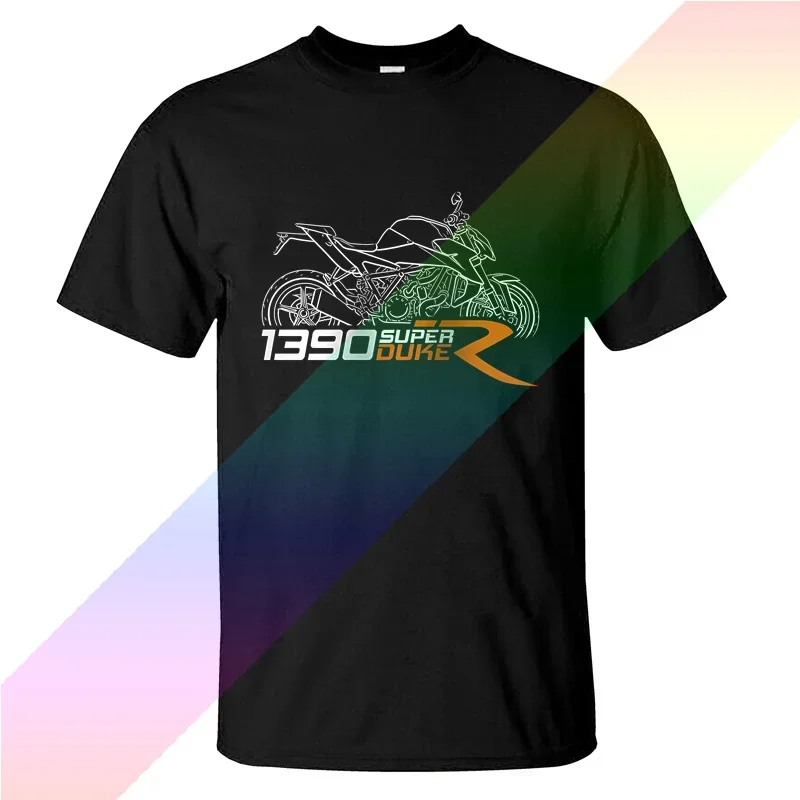 2024 Men T košeľa Príležitostné pripravené na preteky 1390 Super Duke 2024 Motocyklové tričko Letné krátke rukávy 100% bavlna S-3xl Cool Tee
