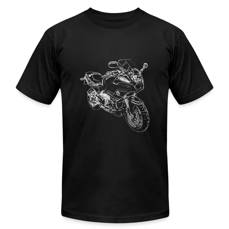 2024 Men T tričko Príležitostné R1100S Portrét tričko Grafické letné krátke rukávy 100% bavlna S-3XL Cool Tee