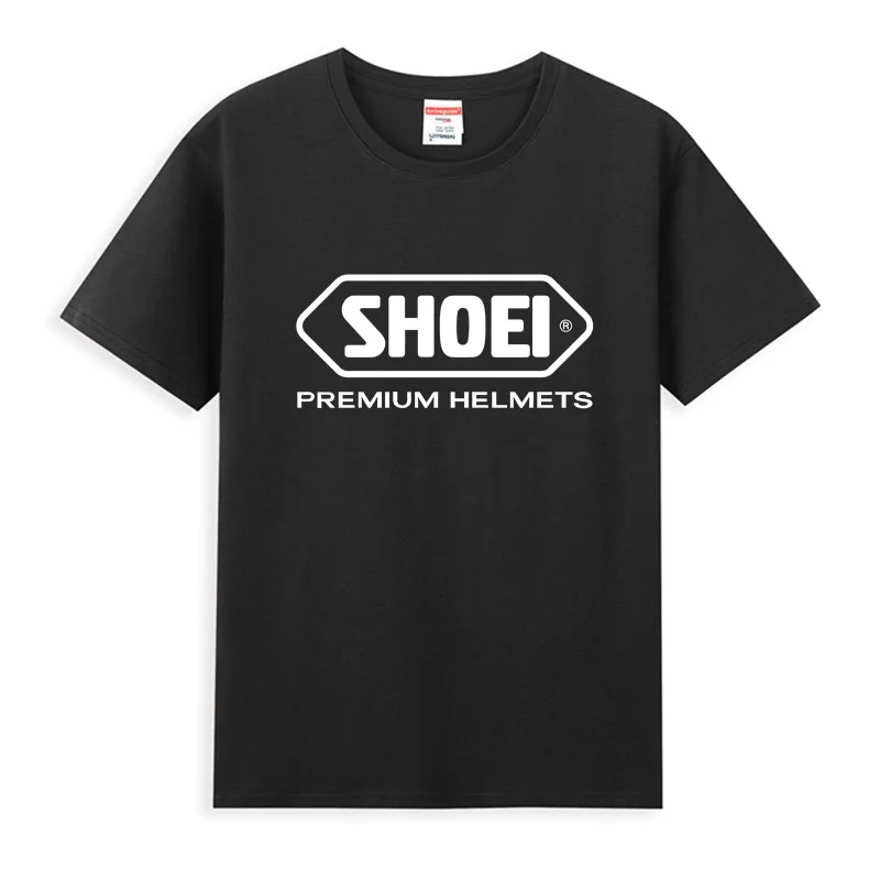 2024 Men Tir Tirt Casual Shoei Full-Face Helma Vfx-EVO Jammer TC-8 Veľké špinavé bicykle Tričko Summer 100% bavlna S-3xl Cool Tee Cool Tee