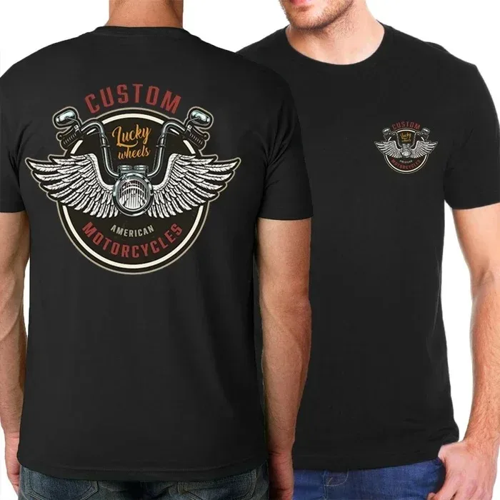 2024 Motocykel klub Grafické tričká Cool Motocykel Man lebka DJ Hudba tlačené tričko Top Funny Hip-Hop Tshirts