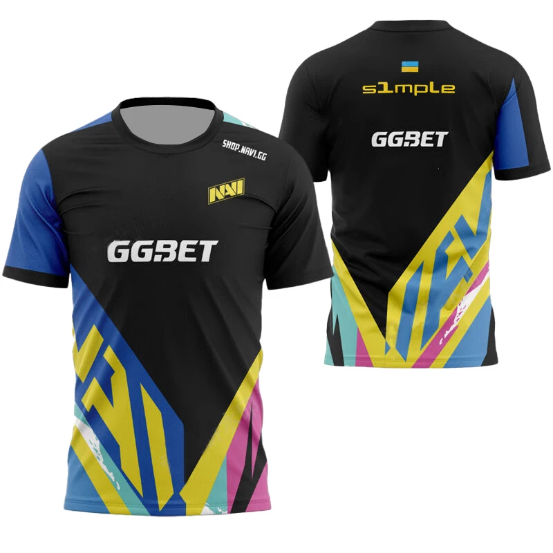 2024 Navi Esports Jerseys Team Uniforma Men Tričko CSGO Games Contest Player Jersey T Trišt