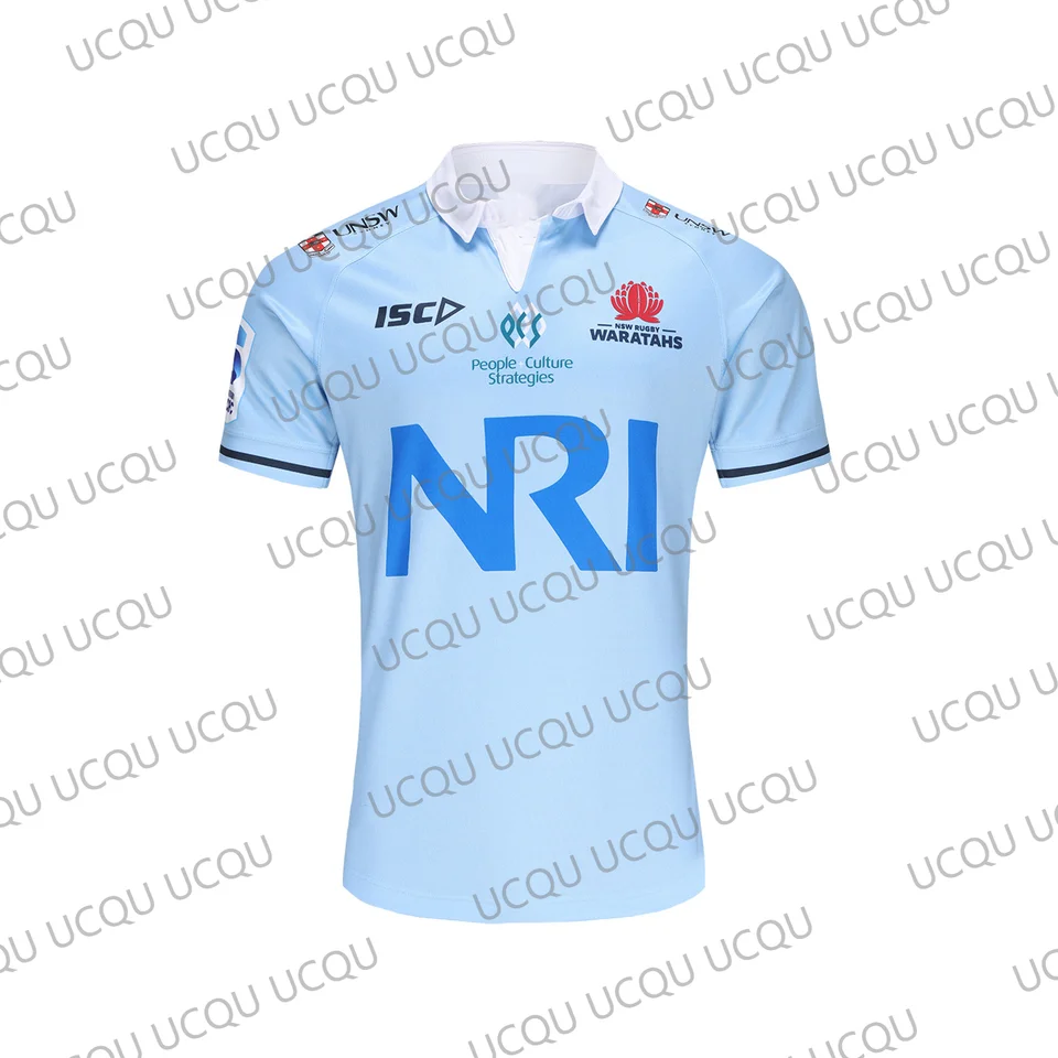 2024 New Arriavl Australian Super Waratahs Rugby Replica Rugly Jersey 2024 Waratahs Pánske dom Home Jersey nadrozmerné 3D tlačené vrcholy