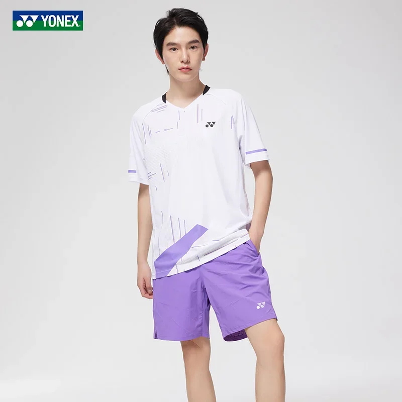 2024 New Yonex Badminton Shorts 120193CR 220193BCR Rýchlo vysušenie priedušných pánskych športových šortiek