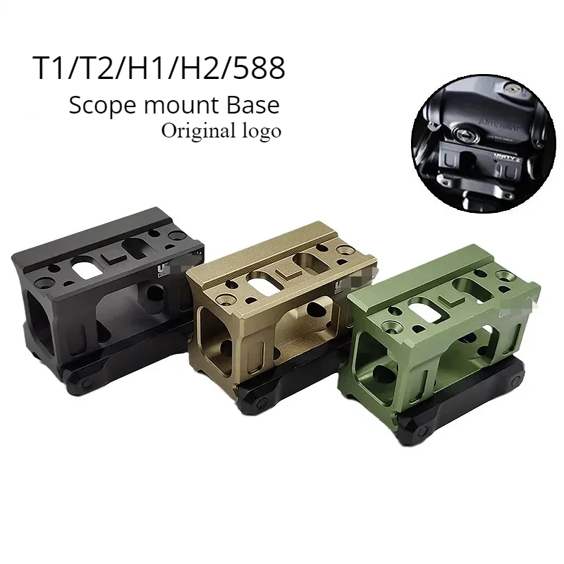 2024 New YR271 Unity Fast Riser Mount pre taktické airsoft T2 Romeo5 Red Dot Sight Scope Universal Zvýšenie konzoly