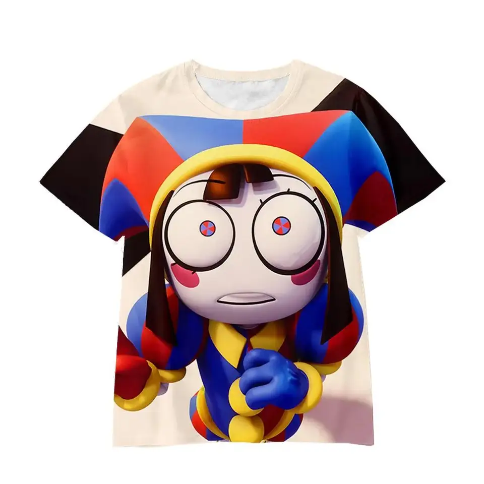 2024 NOVINKA Amazing Digital Circus Magical Fashion Príležitostné tričko Tričko s krátkym rukávom Cool Trendy Top Darček
