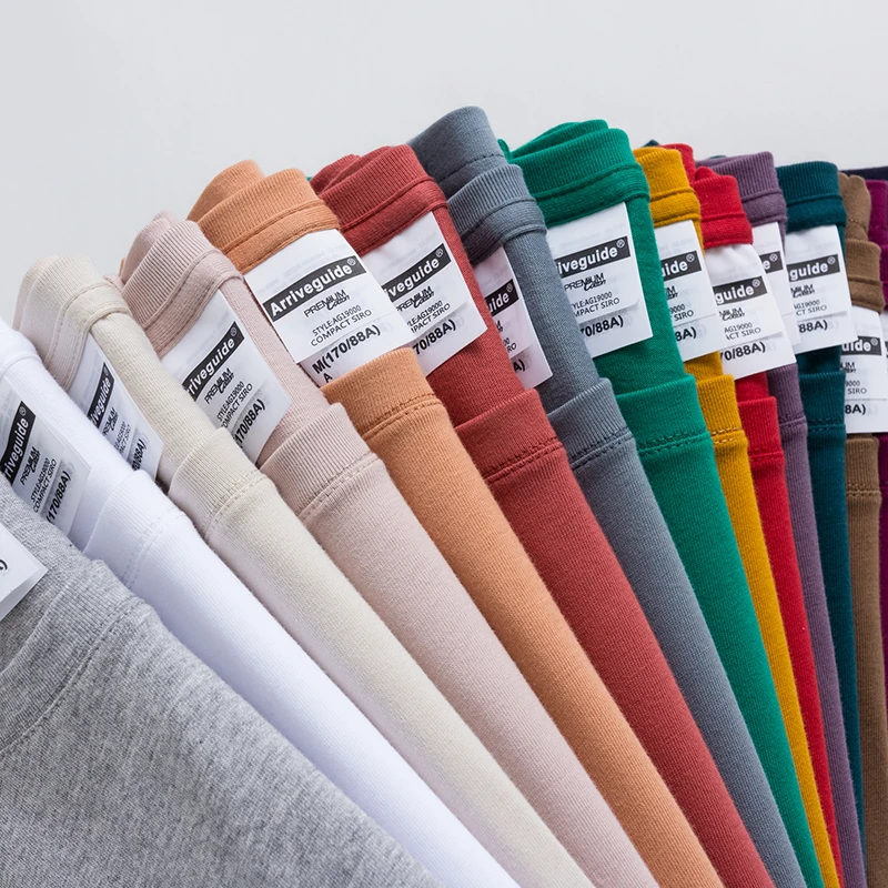 2024 Nová 100%bavlna 190GSM Pánske tričko s krátkym rukávom Man Tir Tir s krátkym rukávom Pure Color Men tričko tričká pre mužský top top