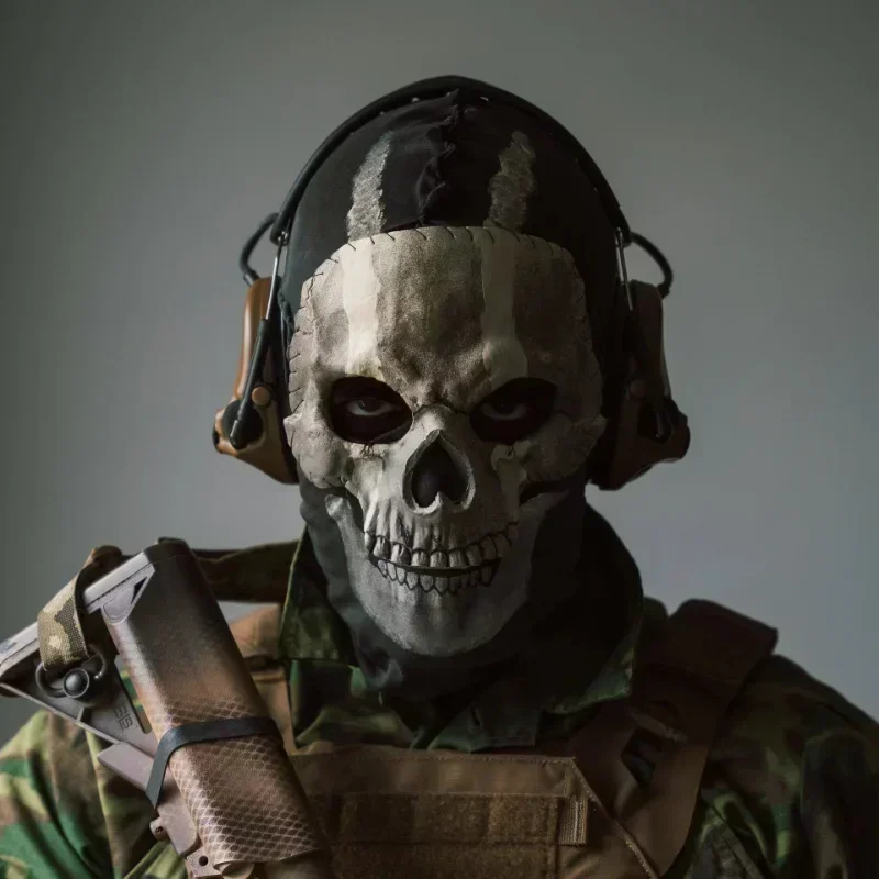 2024 Nová Európa a Spojené štáty americké Halloween Cosplay Ball Ghost Ghost Horror Mask Punk Party párty Veľkonočné barové show Maska