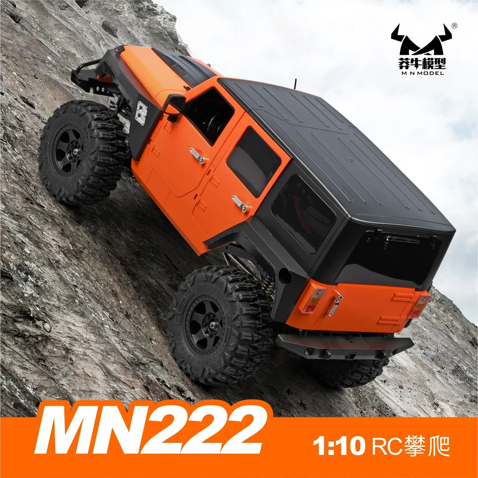 2024 Nové 1/10 Mn222 RC Diaľkové ovládanie vozidla 4WD OFF ROAD CELECKEJ VOZIDLO 2,4G VLASTNÉ PRÁVNE OVOTNÉ HODNOTENIE Hračky pre mužov