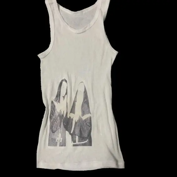 2024 Nové anjely Tlač Y2K Tank Crop Top estetický punk goth vesta Slim Basic Casual Tričko Ženy letné oblečenie harajuku