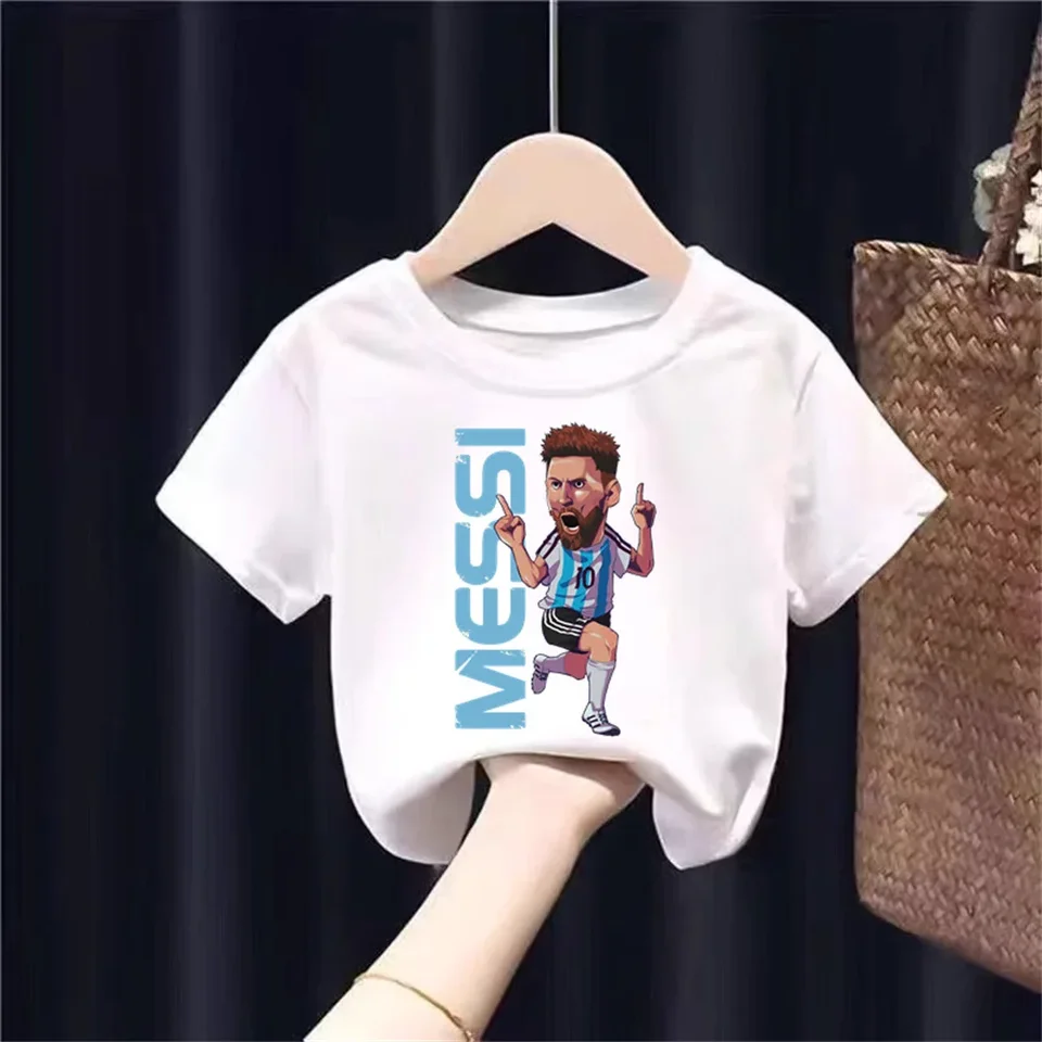2024 Nové futbalové futbalové hnutie Argentína futbalové tímy Lioneler a Messi Graphic Cool Tričká