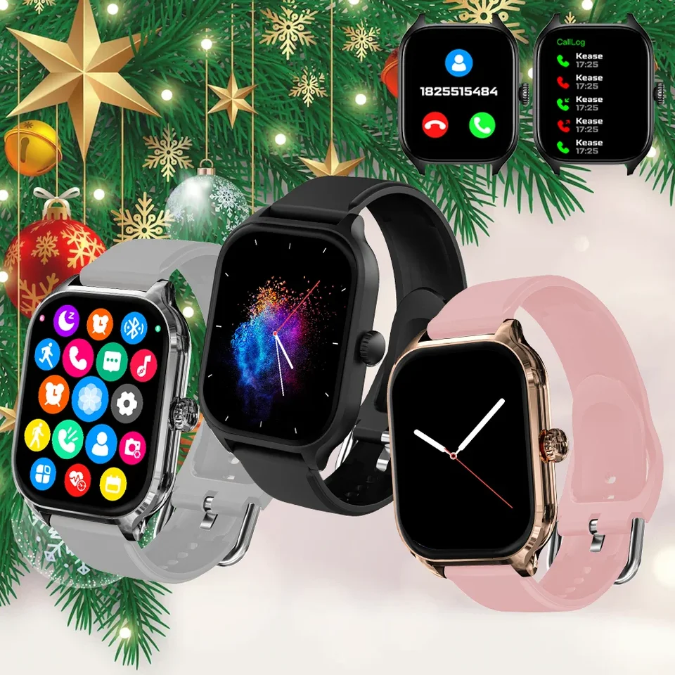 2024 NOVÉ SMARTWATCH Bluetooth Call/Camera/Hudba 2,01 palca Monitor zdravia zdravia pre mužov Dámske mobilné telefóny Android iOS