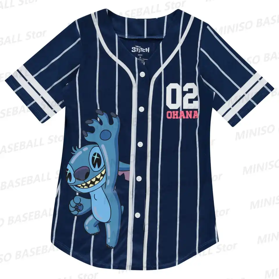 2024 Noví letní chlapci a dievčatá Disney Stitch 3D tlačia