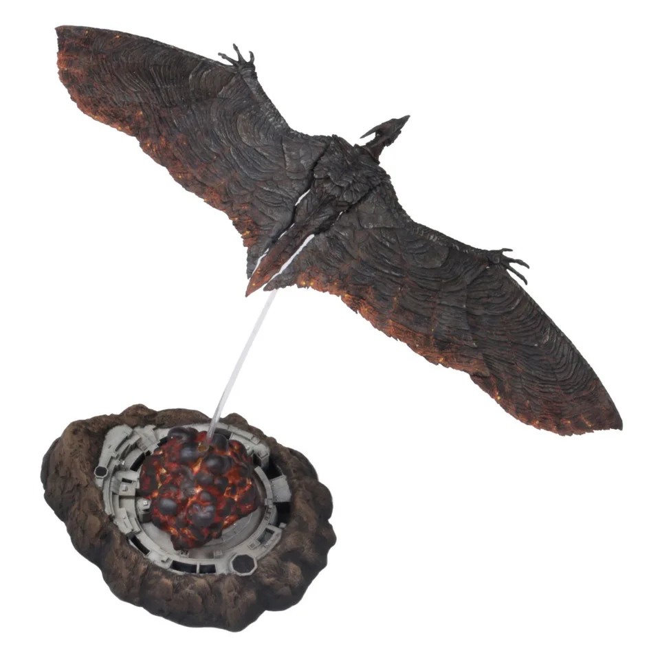 2024 NOVÝ 18 cm Godzilla King of Monsters Rodan Action Figures PVC Dinosaur Pteranodon Model Model Sochy Ozdoby Doll Hračky Darčeky