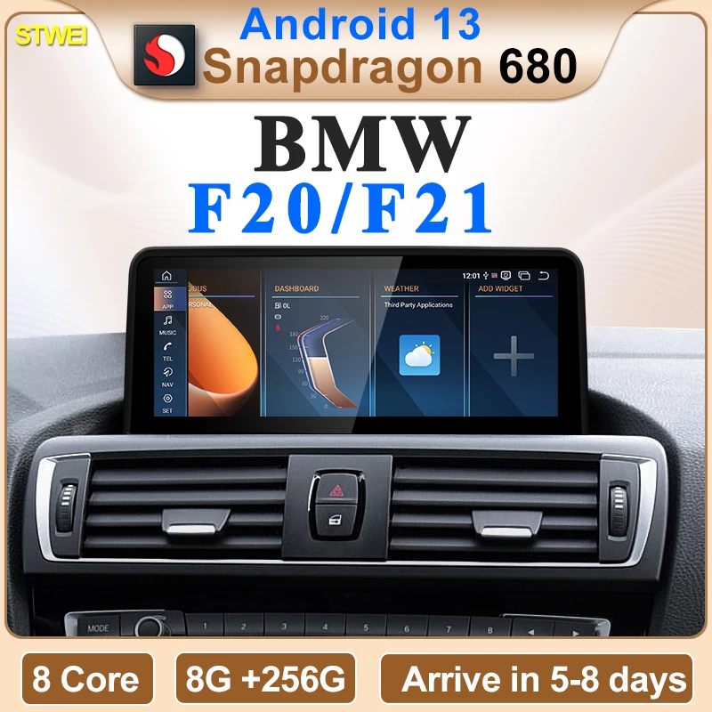 2024 NOVÝ ID6 ID7 ID8 Android 13 QUALCOMM680 Snapdragon6225 8 GB 256 GB 10.25inch pre BMW 1Series F20 F20 F21 AUR Wireless Carplay Auto