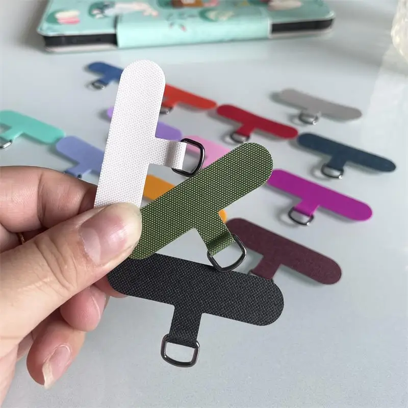 2024 Nový mobilný remienok na remienok T Tara s doskovými listmi mobilného telefónu puzdro Braid nalievané príslušenstvo Weave karta pre iPhone Xiaomi Samsung