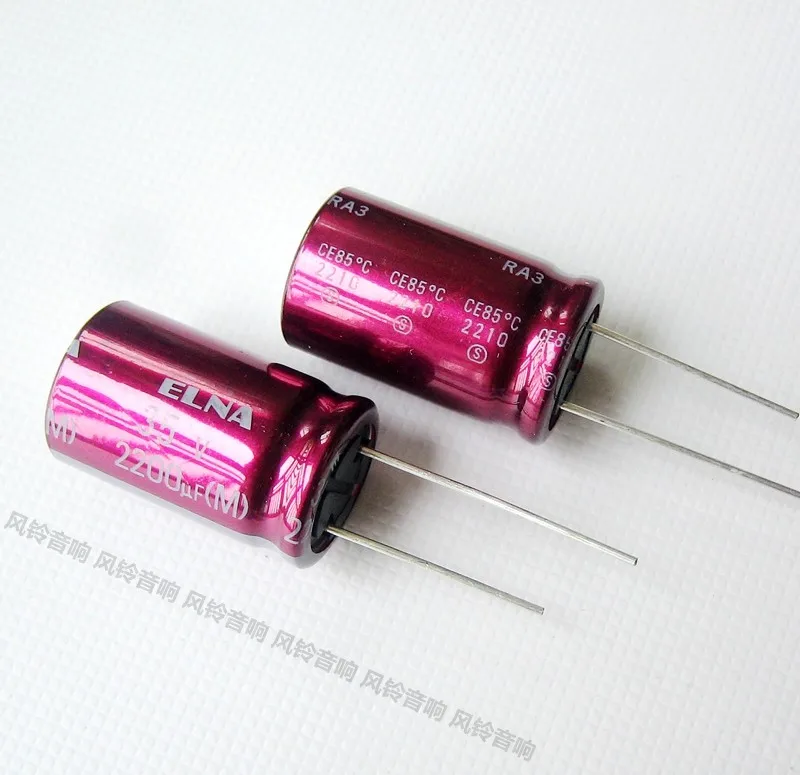 2024 Nový originálny nový 2200UF 35V Japonsko ELNa Audio Cytleor 35v2200UF 16*25 RA3 Purple rúcho zadarmo