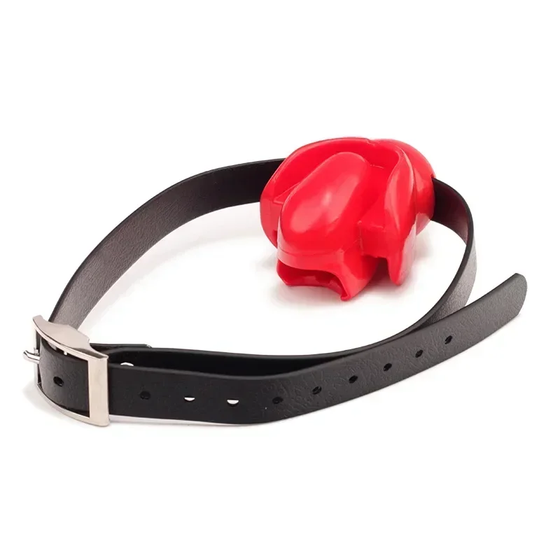 2024 Nový pevný jazyk Silikónový roubík Voda Balón pre dospelých Game Game Bondage Pár erotická kontrola pre dospelých erotický produkt Sex Shop