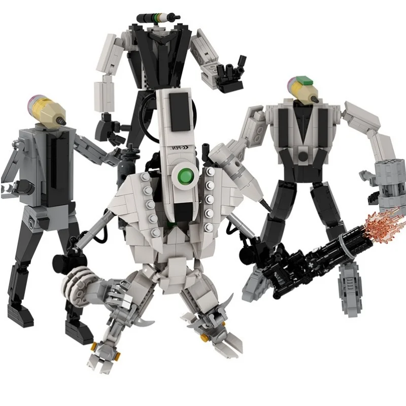 2024 NOVÝ SKIBIDI WARK MAN Multiverse Pencil Man Series Building Blocks Sety DIY postava Model Zostava hračiek pre deti Dospelé darčeky
