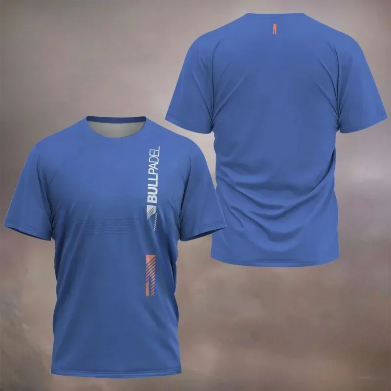 2024 Padel Element Print Rýchlo sušené ženy s krátkym rukávom Summer Pánske športy Priedušné tričko Pánske ultra tenké tenisové top