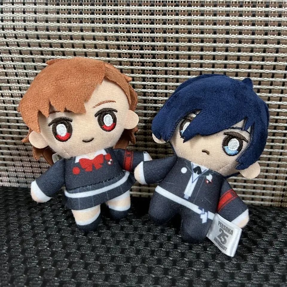 2024 Persona plyš 25. výročie Joker Shiomi kotone yuuki makoto cosplay 10cm anime Plushie prívesok detí vianočné darčeky