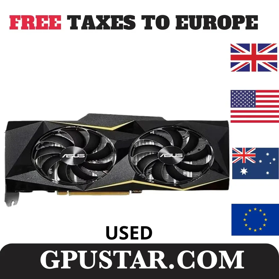 2024 použitá grafická karta ASUS GTX 1660 6GB Placa de Video Graphics Card GPU pre NVIDIA