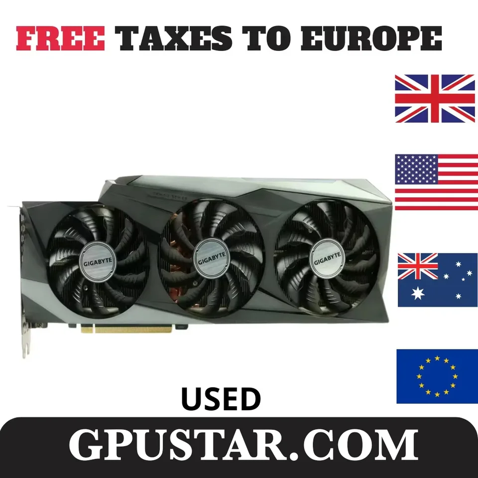 2024 Použitý Gigabyte GeForce RTX 3080 10 GB Gaming OC Graphics Card GPU | 1yr záruka