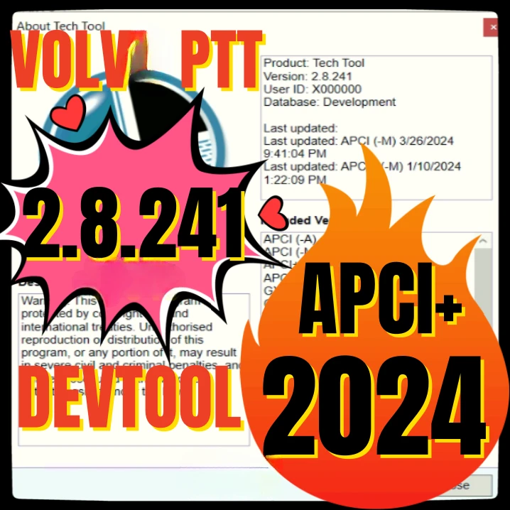 2024 Premium Tech Tool 2.8.241 (PTT 2.8 / VCAD) (skutočný vývoj) História produktov s vývojárskym nástrojom