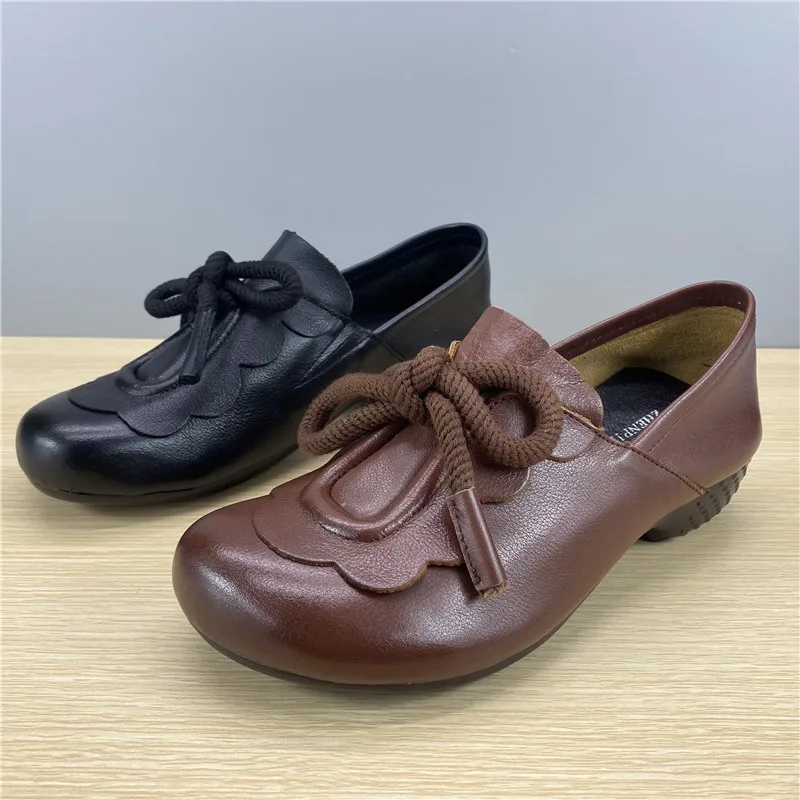 2024 retro dámske topánky štíhle podpätky Chunky sandále Lace-Up Mäkké spodok Najnovší štíhly blok Originálny zlatý ležérny koža 2024 reint