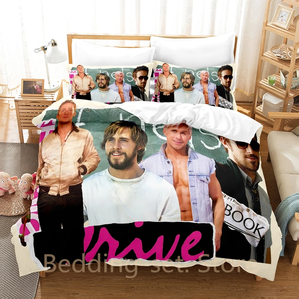 2024 Ryan Gosling Bedding Set Single Twin Full Queen King Set Set set pre dospelých detská spál