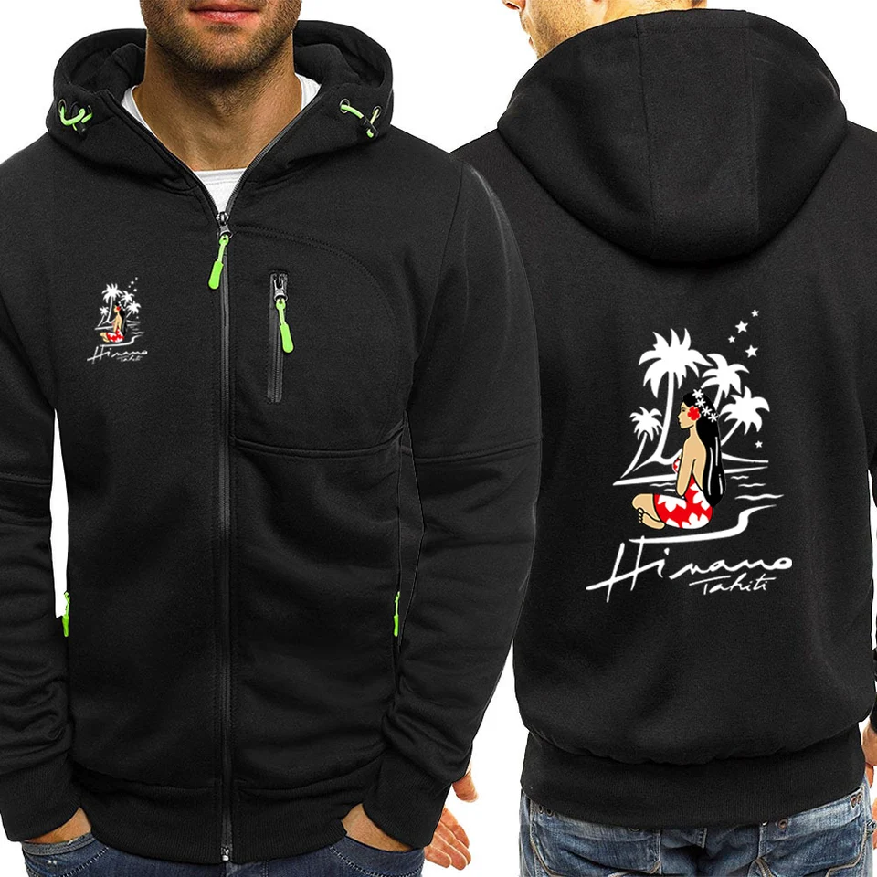 2024 Spring Autumn Pánske Hinano Tahiti Logo Logo Print Móda Móda Trend trendy s kapucňou mikina Mikigan príjemné mikiny