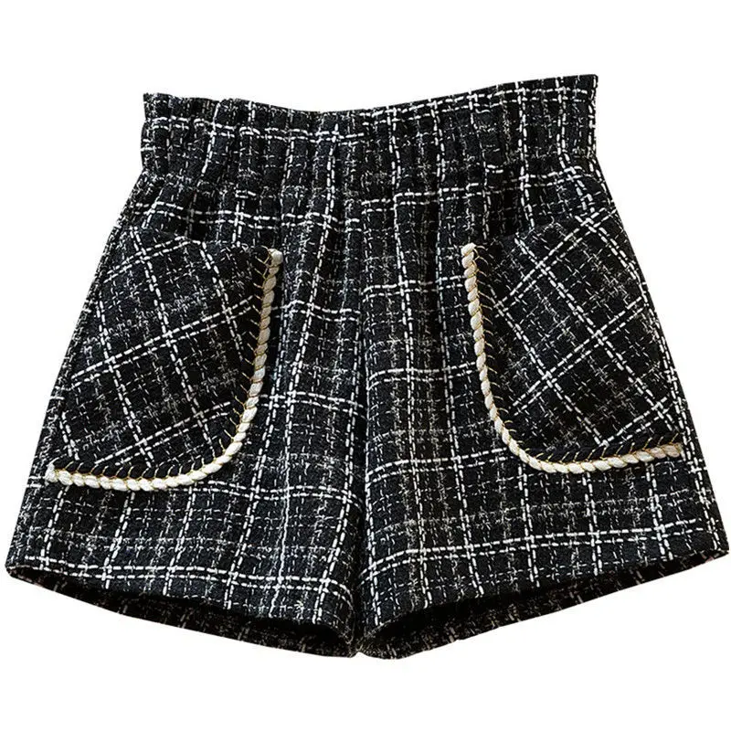 2024 Spring Girls Fashion Plaid Shorts detské detské oblečenie 100-160 cm