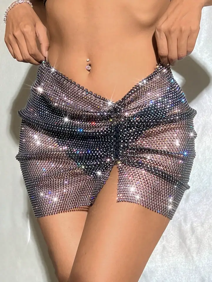 2024 Suma Fiston FishNet sukňa pre ženy pre ženy Sexy dulo