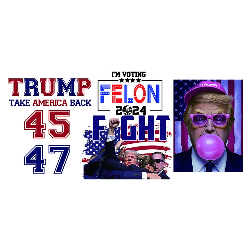 2024 Trump MAGA DIY Nálepky