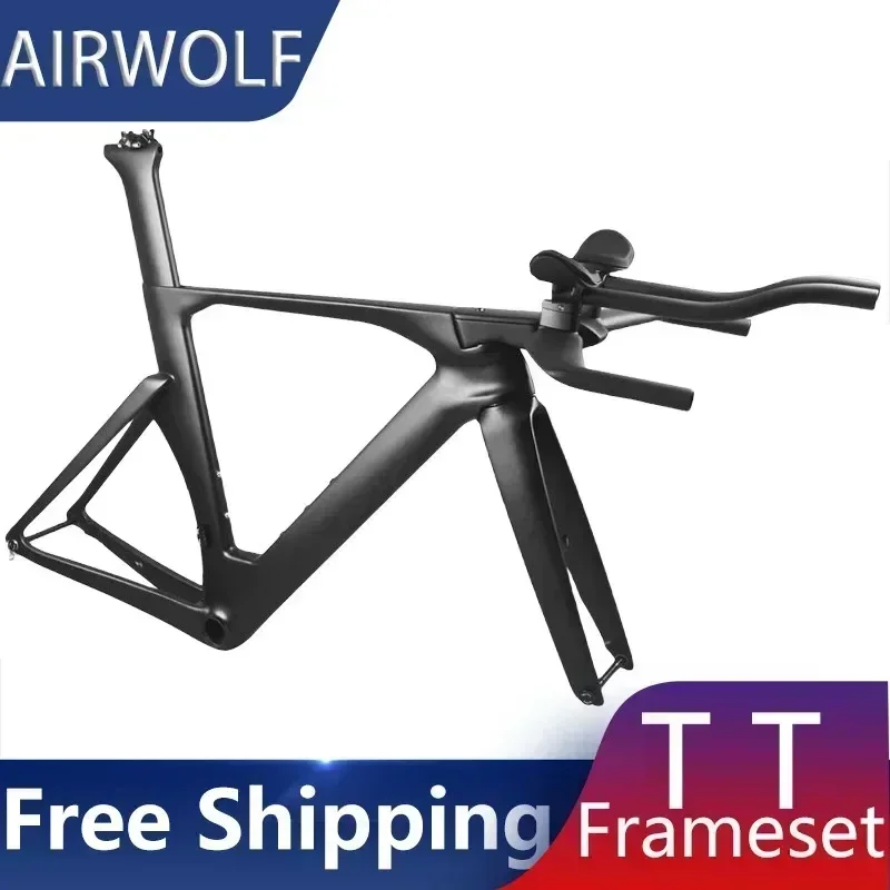 2024 TT Rám uhlíkový triatlonový rám Ráme Disk 700*28C BB386 Titánový cestný bicykel Titán
