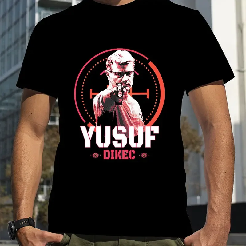 2024 Unisexd Men Ženy bavlnené tričko morčacie ostružiny yusuf dikec grafické tričká Turkish Warrior Men