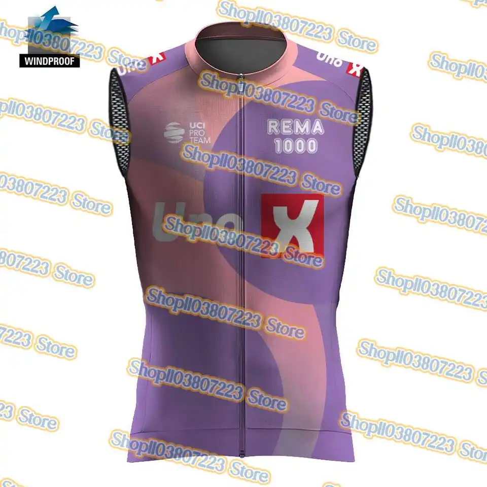 2024 UNOX pivo nápoj cyklistický dres Windbreaker bez rukávov Maillot Rode Rode Bicycle Clothes Top letné ropa ciclismo