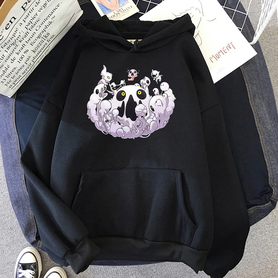 2024 Viazanie Isaac Hoodie Women Funny Streetwear Estetické mikiny Unisex Autumn Winter
