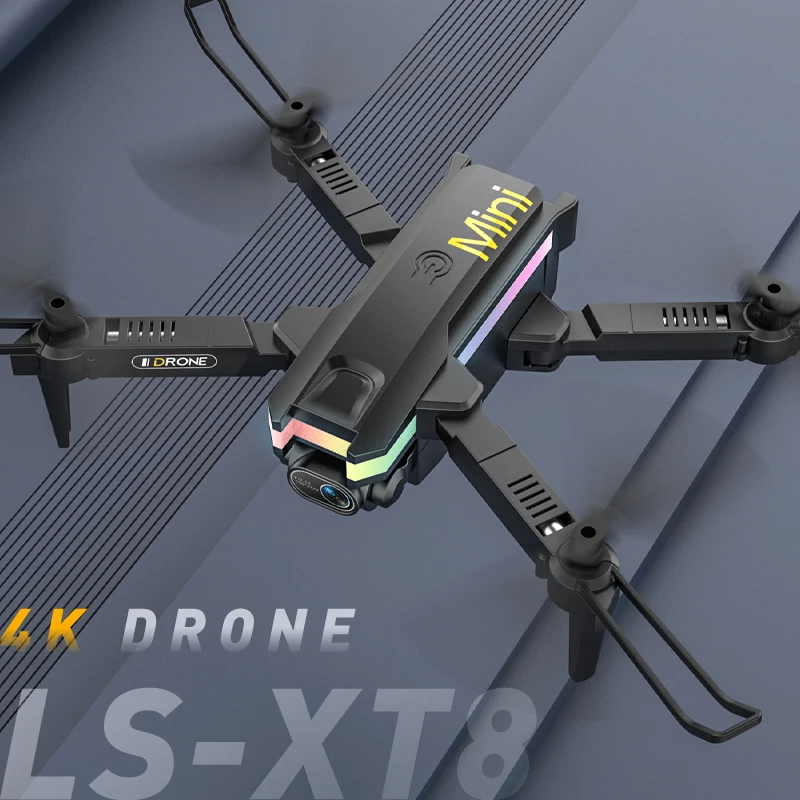 2024 XT8 MINI DRONE 4K Profesionálna HD fotoaparát wifi fpv tlaku vzduchu Hold Hold RC Plant Flowable Quadcopter RC Drones Toy Gift