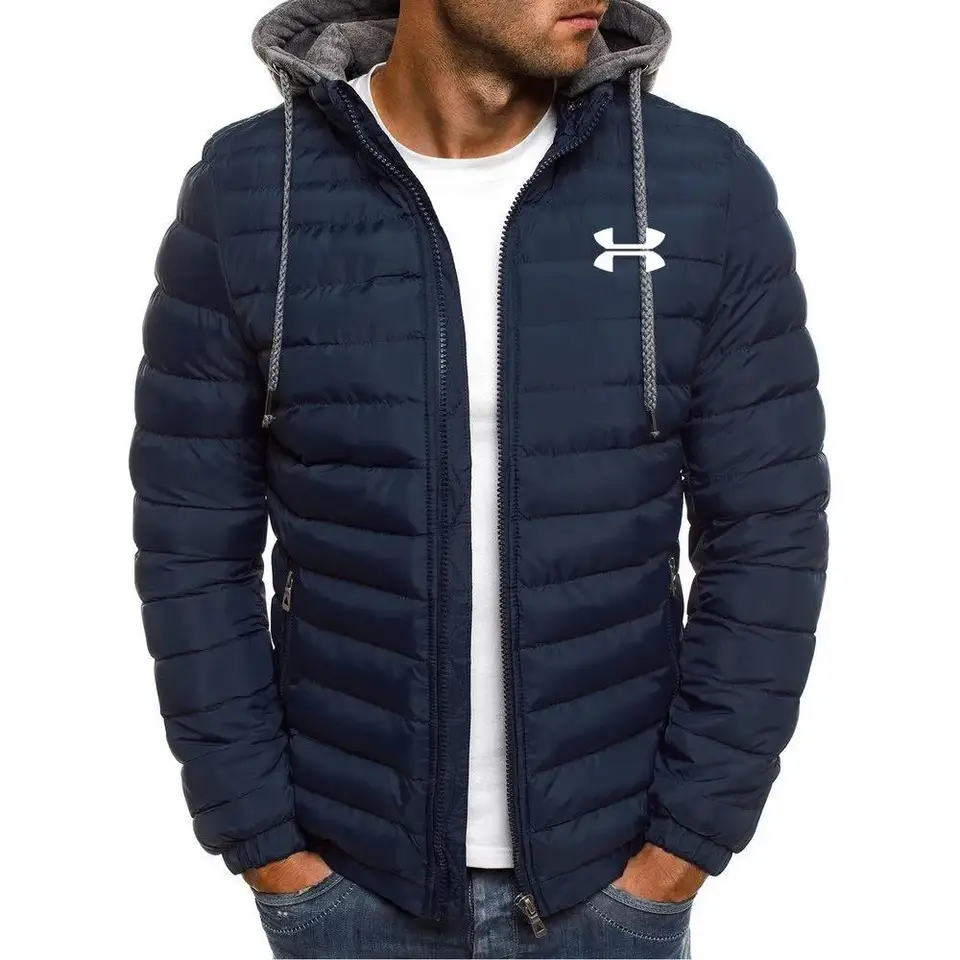 2024 Zimná kapucňa Pánske plesne na ulici móda zips ležérne značka Outer Parka Clothing