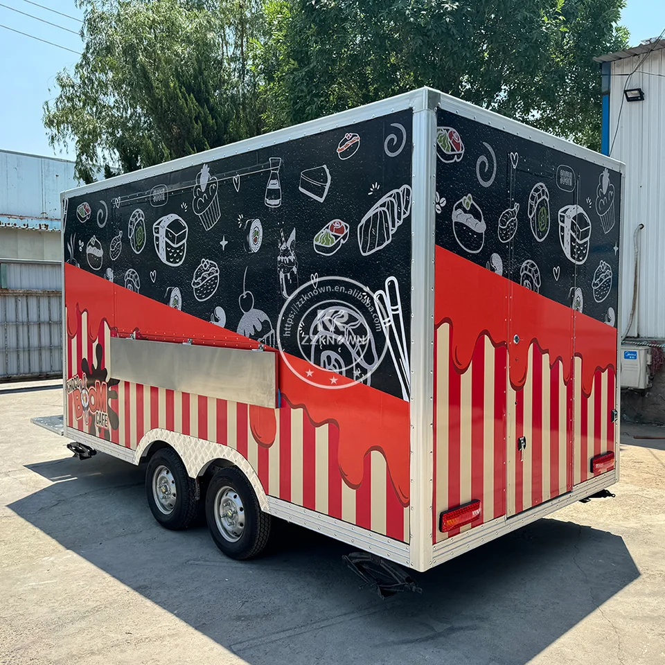 2024 zmrzlina Push Cart Cart Mobile Food Truck