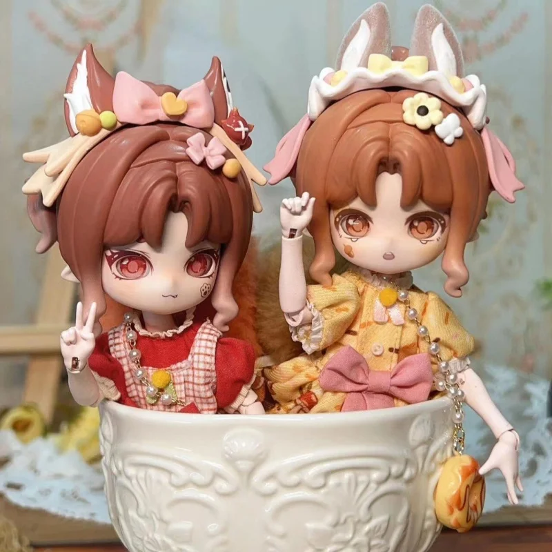 2024com4 Free Minty Fantasy Forest BJD 12 bodov BJD MOVABLE OBRÁZOK 1/12 akcia figurína dekorácie bábiky Darček pre deti