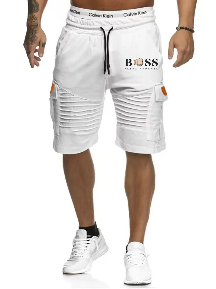 2024Men's ClothingsHortsNew letné bavlnené zipsové nohavice na zips hip-hop ležérne nohavice športové a fitness nohavice