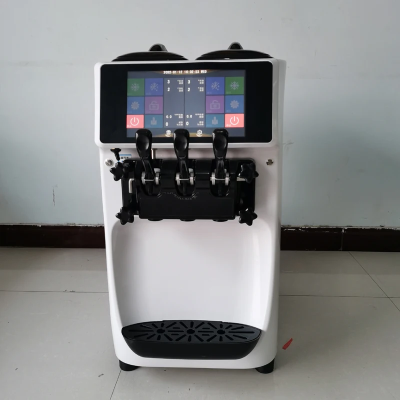 2024NEW Soft Ice Cream Machine komerčné domáce zmrzliny výrobcov stolných krémov zmrzliny na výrobu nehrdzavejúcej ocele