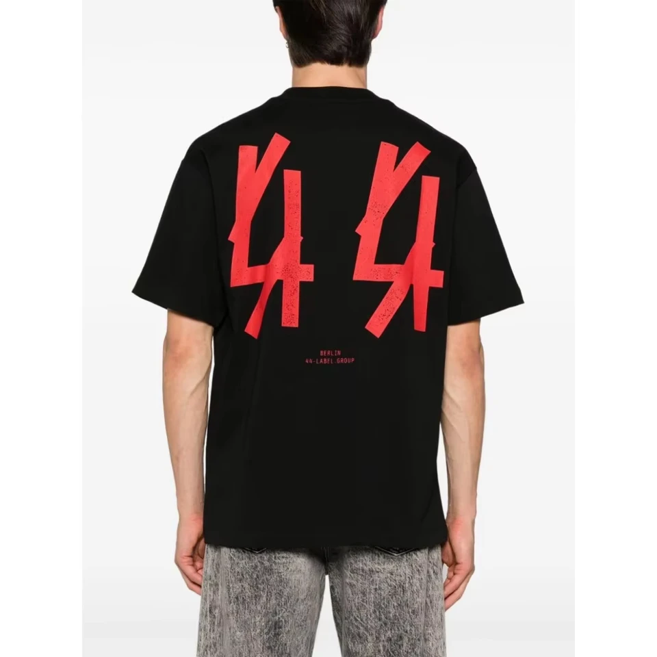 2025 44 Group Group Cotton Tričko Pánske dámske hip hopové písmeno tlačené tričko Kvalitný dizajnér Značka TEE Tops Streetwear 44