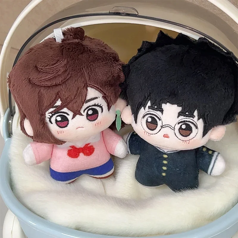 2025 Anime Dan Dan Dan Takakura Ken Ayase Momo 10cm Nunu Body plyšová plyšná bábika Plushie Toy Cosplay Game Darček Keychain